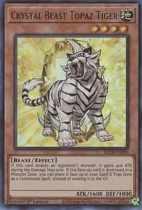 Crystal Beast Topaz Tiger: Battles of Legend: Crystal Revenge