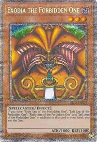 Exodia the Forbidden One (Starlight Rare): Battles of Legend: Crystal Revenge