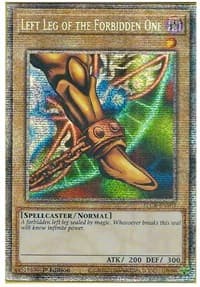 Left Leg of the Forbidden One (Starlight Rare): Battles of Legend: Crystal Revenge