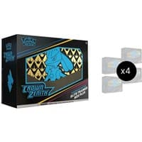 Crown Zenith Pokemon Center Elite Trainer Box Plus Case: Crown Zenith