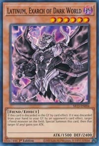 Latinum, Exarch of Dark World: Structure Deck: Dark World