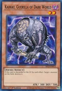 Kahkki, Guerilla of Dark World: Structure Deck: Dark World