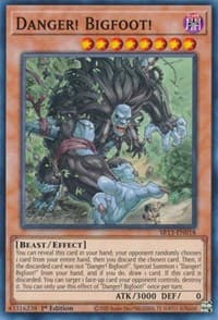 Danger! Bigfoot!: Structure Deck: Dark World