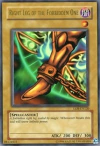 Right Leg of the Forbidden One: Legend of Blue Eyes White Dragon (Worldwide English)