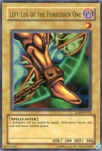 Left Leg of the Forbidden One: Legend of Blue Eyes White Dragon (Worldwide English)