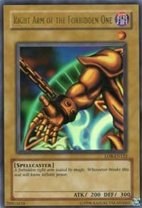 Right Arm of the Forbidden One: Legend of Blue Eyes White Dragon (Worldwide English)