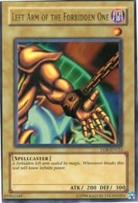 Left Arm of the Forbidden One: Legend of Blue Eyes White Dragon (Worldwide English)