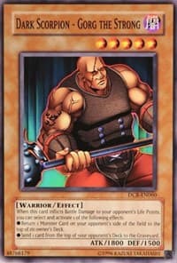Dark Scorpion - Gorg the Strong: Dark Crisis (Worldwide English)