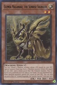 Gizmek Naganaki, the Sunrise Signaler: Amazing Defenders