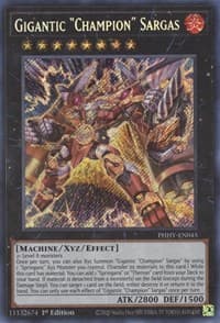 Gigantic "Champion" Sargas: Photon Hypernova