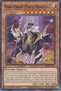 Mekk-Knight Purple Nightfall: Structure Deck: Beware of Traptrix