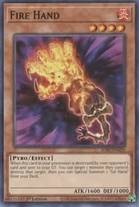 Fire Hand: Structure Deck: Beware of Traptrix