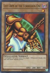 Left Arm of the Forbidden One: Legend of Blue Eyes White Dragon (25th Anniversary Edition)