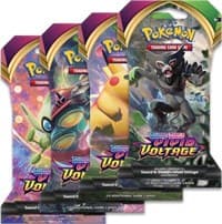 Vivid Voltage Sleeved Booster Pack Art Bundle [Set of 4]: Vivid Voltage