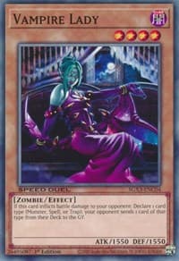 Vampire Lady: Speed Duel GX: Duelists of Shadows