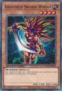 Amazoness Swords Woman: Speed Duel GX: Duelists of Shadows