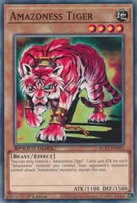 Amazoness Tiger: Speed Duel GX: Duelists of Shadows