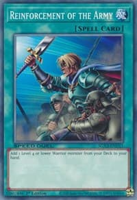 Reinforcement of the Army: Speed Duel GX: Duelists of Shadows