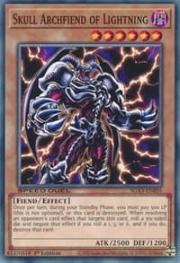 Skull Archfiend of Lightning: Speed Duel GX: Duelists of Shadows