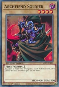 Archfiend Soldier: Speed Duel GX: Duelists of Shadows