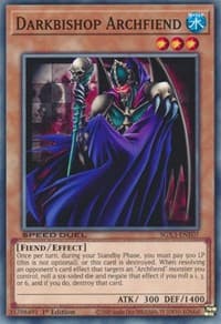 Darkbishop Archfiend: Speed Duel GX: Duelists of Shadows
