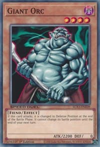 Giant Orc: Speed Duel GX: Duelists of Shadows