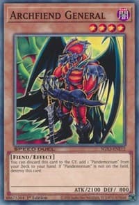 Archfiend General: Speed Duel GX: Duelists of Shadows