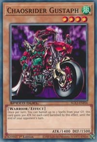 Chaosrider Gustaph: Speed Duel GX: Duelists of Shadows
