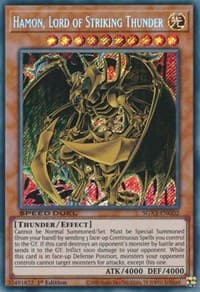 Hamon, Lord of Striking Thunder: Speed Duel GX: Duelists of Shadows