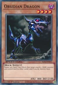 Obsidian Dragon: Speed Duel GX: Duelists of Shadows