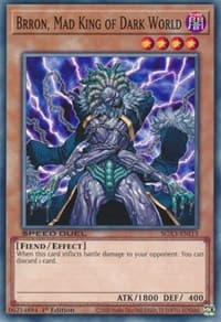 Brron, Mad King of Dark World: Speed Duel GX: Duelists of Shadows