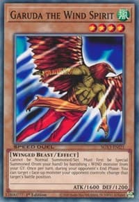 Garuda the Wind Spirit: Speed Duel GX: Duelists of Shadows
