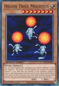 Helios Trice Megistus: Speed Duel GX: Duelists of Shadows
