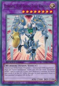 Elemental HERO Shining Flare Wingman: Speed Duel GX: Duelists of Shadows