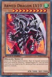 Armed Dragon LV10: Speed Duel GX: Duelists of Shadows