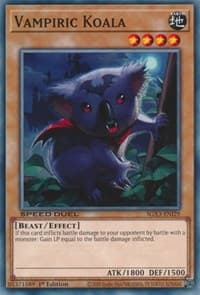 Vampiric Koala: Speed Duel GX: Duelists of Shadows