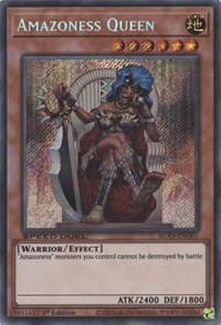 Amazoness Queen (Secret Rare): Speed Duel GX: Duelists of Shadows