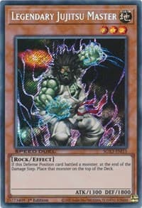 Legendary Jujitsu Master (Secret Rare): Speed Duel GX: Duelists of Shadows