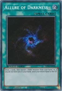 Allure of Darkness (Secret Rare): Speed Duel GX: Duelists of Shadows