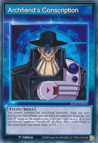 Archfiend's Conscription: Speed Duel GX: Duelists of Shadows
