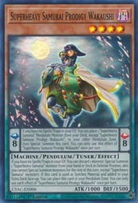 Superheavy Samurai Prodigy Wakaushi: Cyberstorm Access