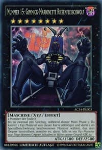 Number 15: Gimmick Puppet Giant Grinder (German) - "Nummer 15: Gimmick-Marionette Riesenfleischwolf": Advent Calendar 2014 (Adventskalender ZEXAL-Edition)