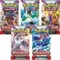 Paldea Evolved Booster Pack Art Bundle [Set of 5]: Paldea Evolved
