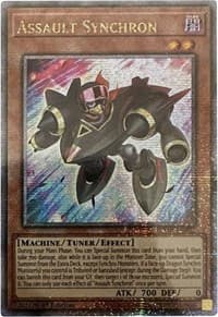 Assault Synchron (Quarter Century Secret Rare): Battles of Legend: Monstrous Revenge