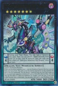 Odd-Eyes Rebellion Xyz Dragon: Battles of Legend: Monstrous Revenge