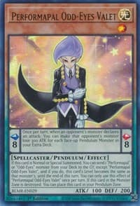 Performapal Odd-Eyes Valet: Battles of Legend: Monstrous Revenge