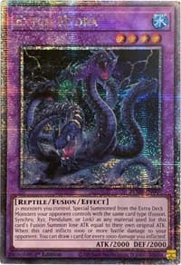 Extox Hydra (Quarter Century Secret Rare): Battles of Legend: Monstrous Revenge