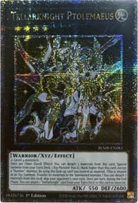 Tellarknight Ptolemaeus (Quarter Century Secret Rare): Battles of Legend: Monstrous Revenge