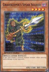 Gravekeeper's Spear Soldier: Speed Duel Demo Deck 2020