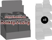 Starter Deck 8: Monkey.D.Luffy Display Case: Starter Deck 8: Monkey.D.Luffy